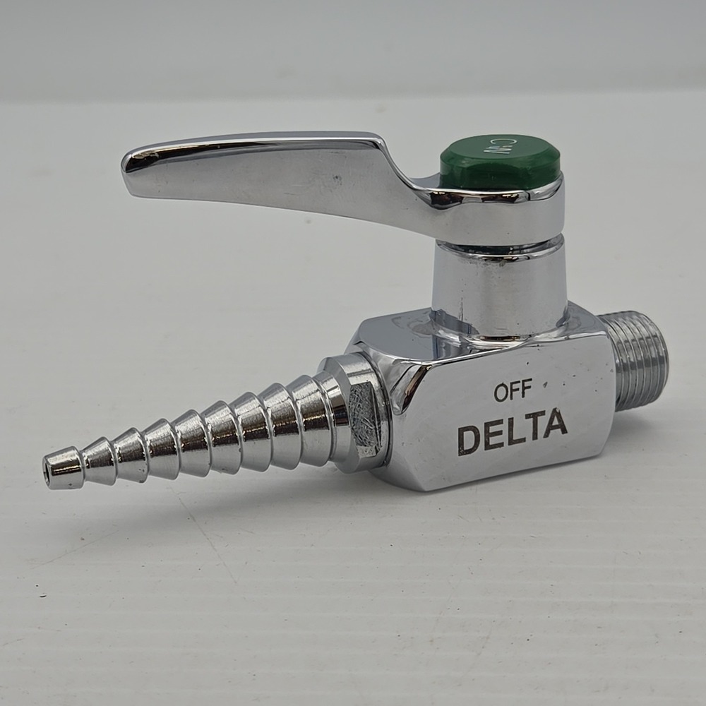 Delta Wall-mount Ball Valve Hose in ChromeModel#: W6200CW